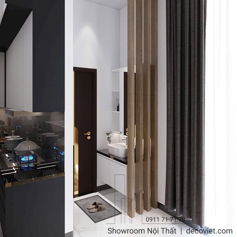 thiết kế nội thất nhà phố hiện đại