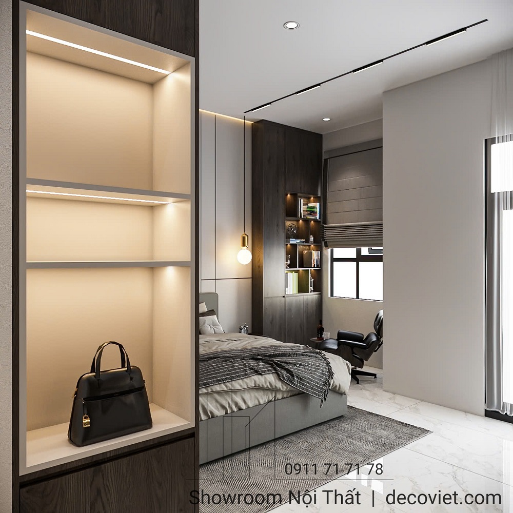 thiết kế nội thất phòng ngủ đẹp