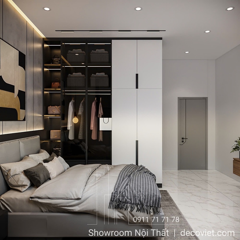 thiết kế nội thất nhà phố hiện đại