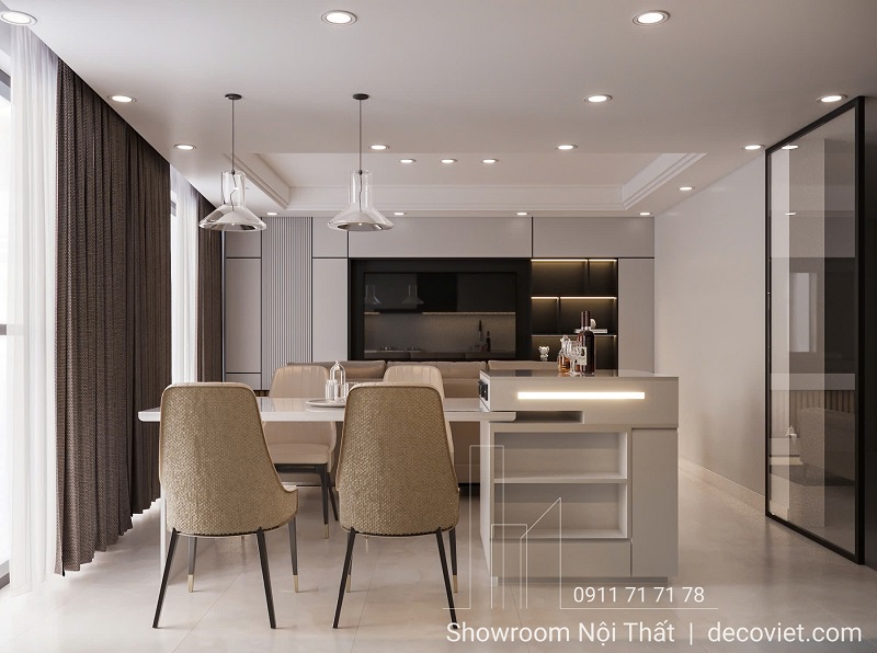 thiết kế nội thất căn hộ gía rẻ