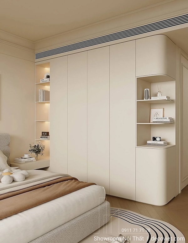 Tủ áo cao cấp mang đến không gian sống hiện đại