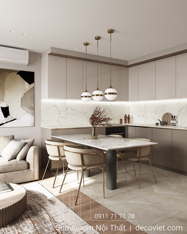 Thiết kế tủ bếp cao cấp