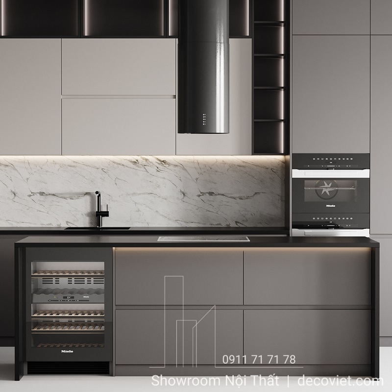 thiết kế tủ bếp đẹp