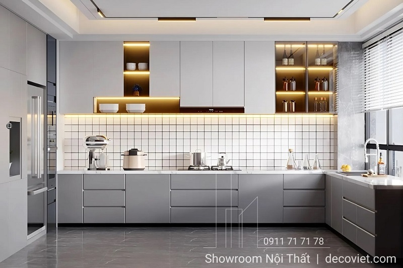 Tủ Bếp Gỗ An Cường