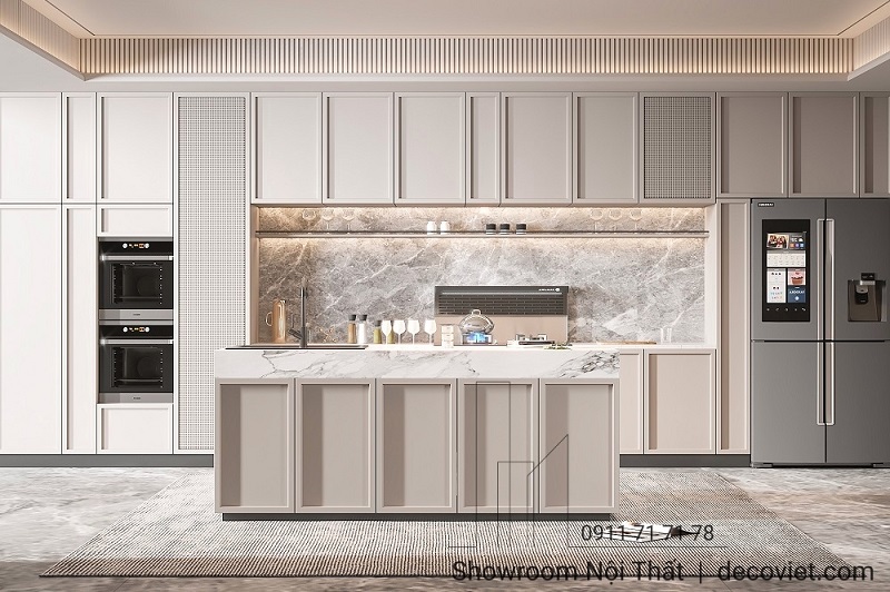 Tủ Bếp Gỗ Công Nghiệp 1132T