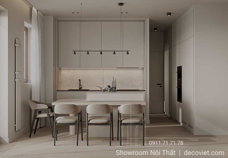 Tủ Bếp Gỗ Công Nghiệp