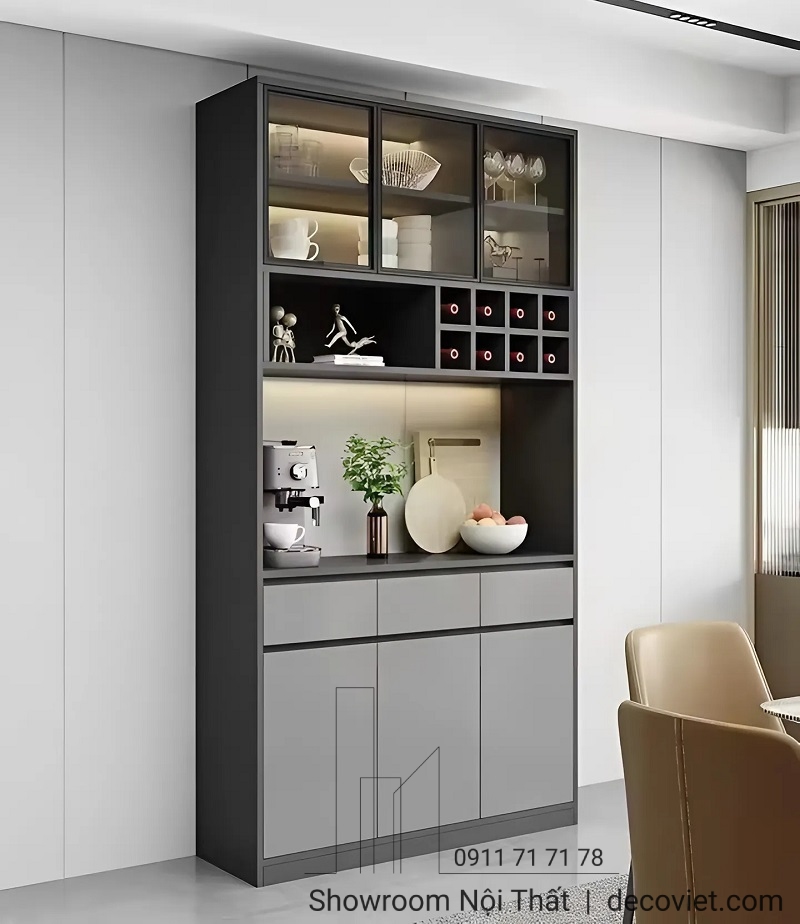 tủ rượu gỗ công nghiệp cao cấp