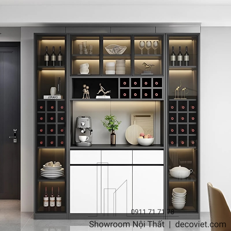 tủ rượu hiện đại
