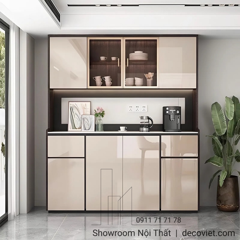 tủ rượu phòng khách đẹp