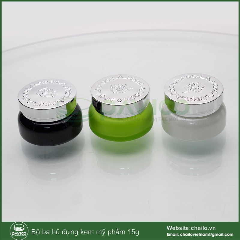 hũ đựng kem mỹ phẩm 15g