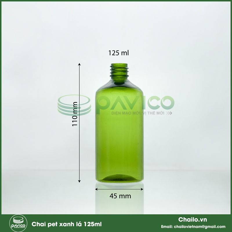 vỏ chai nhựa pet 125ml