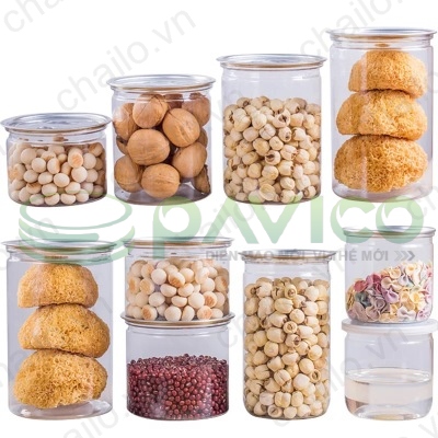 Hũ nhựa nắp nhôm xé đựng thực phẩm an toàn