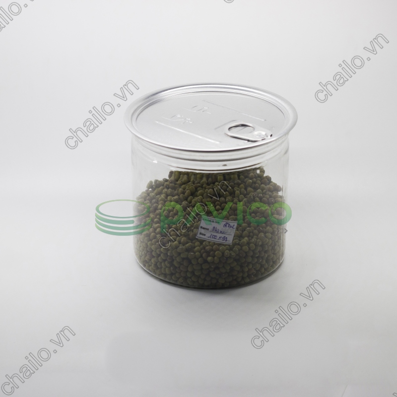 hũ nhựa nắp nhôm xé