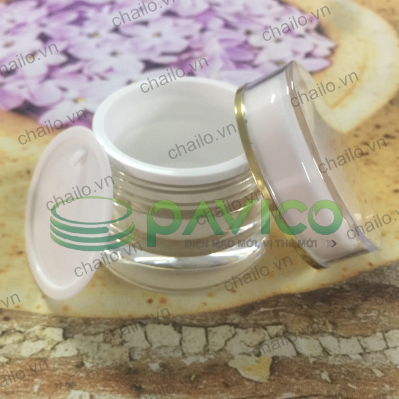 hũ đựng kem mỹ phẩm tròn 200ml