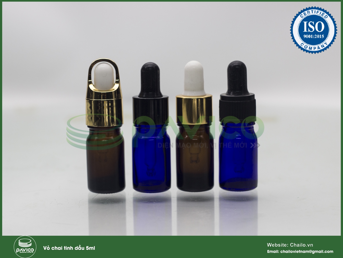 chai tinh dau 5ml nap bom nho giot