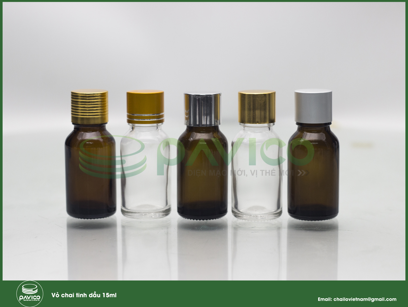 vỏ chai tinh dầu nắp vặn