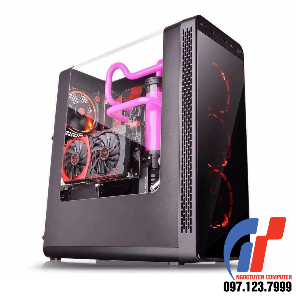 Case 11 :GIGA H110, G4600,RAM 8GB SSD 128, GTX 1050 GIÁ :7TR3