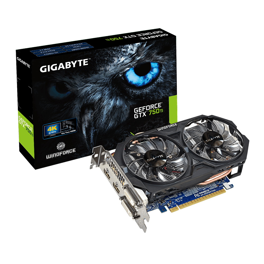 VGA GIGA 750 2GB TI
