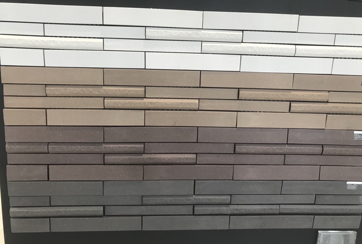 4 loai mau sac cua gach op tuong inax New I-Concept Trape INAX-3040B-TRP