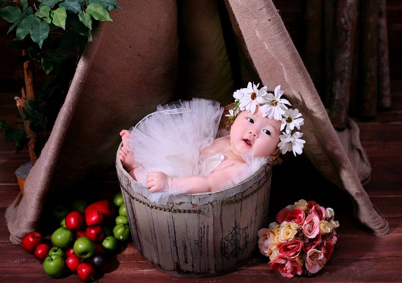 Địa chỉ chụp ảnh cho bé sơ sinh uy tín, giá rẻ
