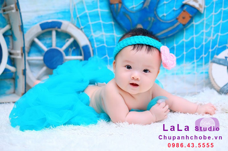 Bộ ảnh bé sơ sinh đẹp - Ảnh viện cho bé LaLa Studio Hà Nội