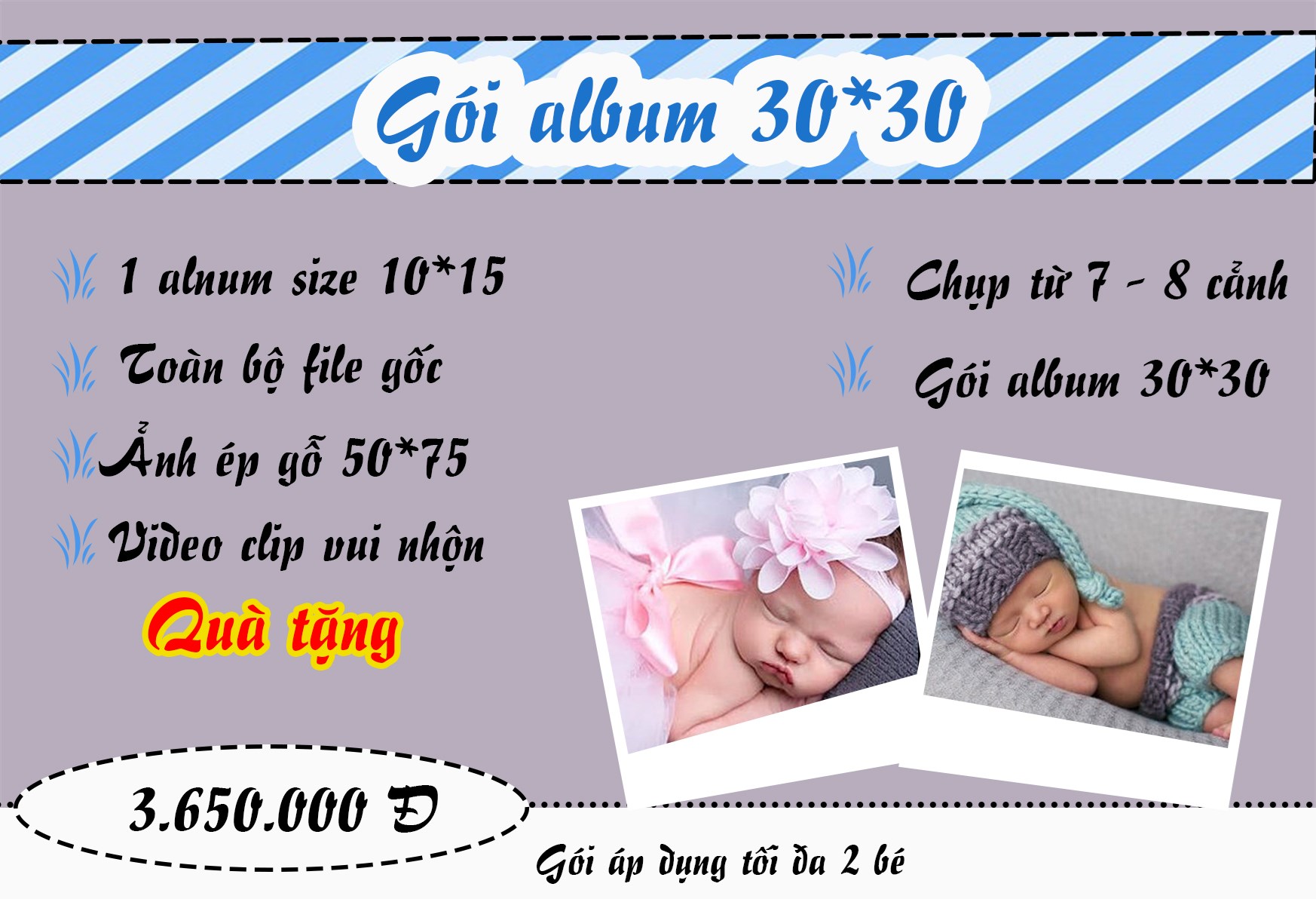 GÓI ALBUM 30*30