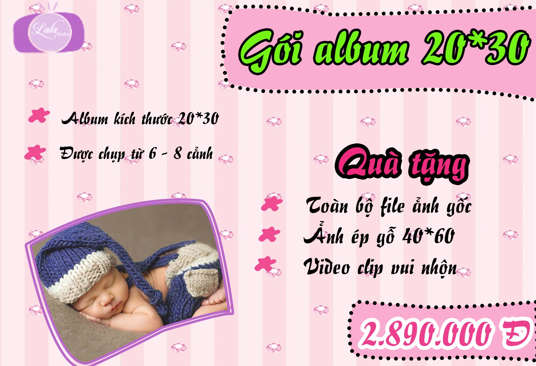 GÓI ALBUM 20*30