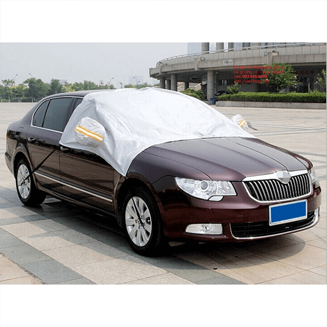 bạt phủ ô tô kính lái