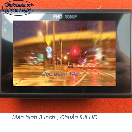 Camera hanh trinh gia re J206B