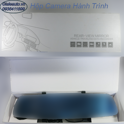 Camera hanh trinh tren guong hai cam