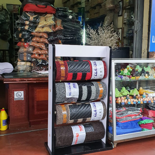 trưng bày thảm lót sàn cao cấp malaysia