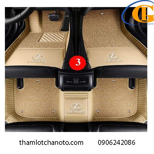 thảm lót sàn xe hơi 6D
