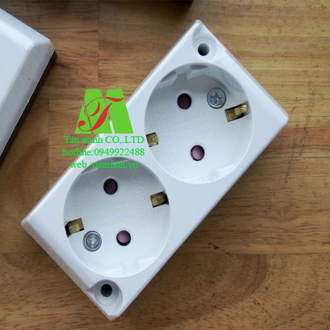 Ổ cắm 2 lỗ dosel không dây