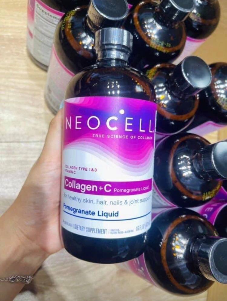 [Bill Costco Mỹ] NeoCell Collagen Lựu 473ml