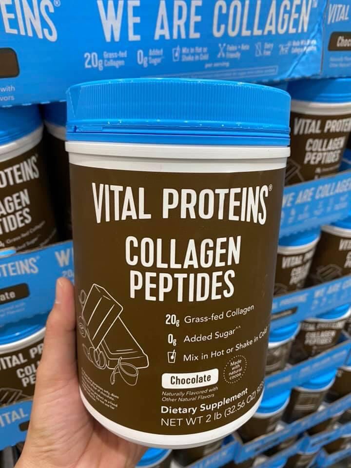 Collagen thủy phân Vital Proteins Collagen Peptides Chocolate 923g