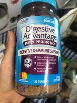 Kẹo dẻo hỗ trợ hệ tiêu hóa cho trẻ Schiff Digestive Advantage Probiotic 120 viên (nắp xanh)