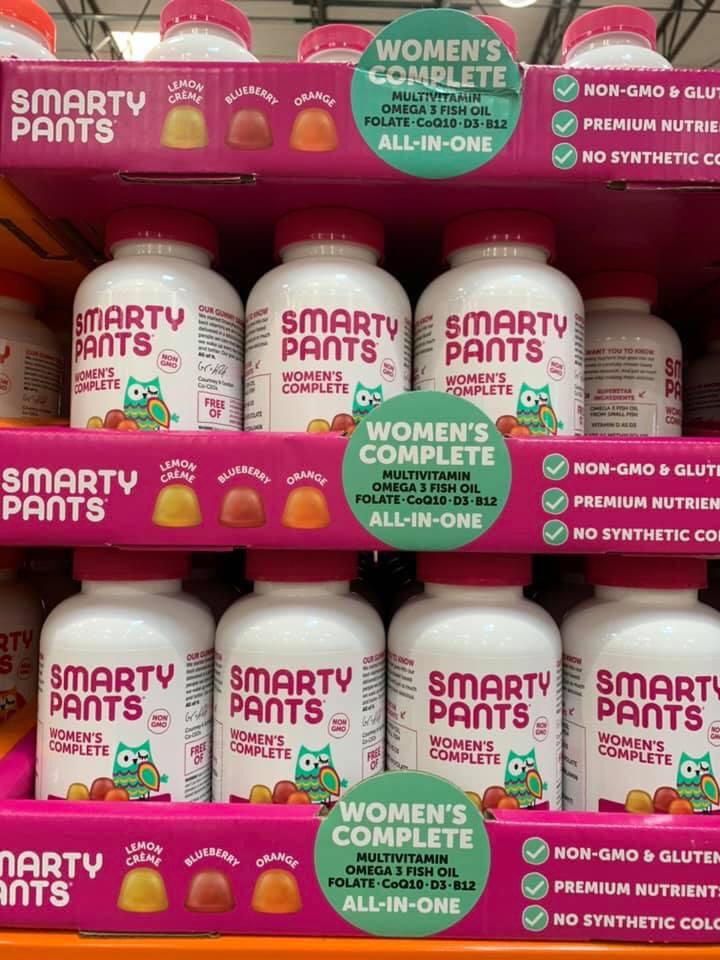 Kẹo bổ đa Vitamin toàn diện dành cho phụ nữ Smarty Pants Women’s Complete 240 Gummies