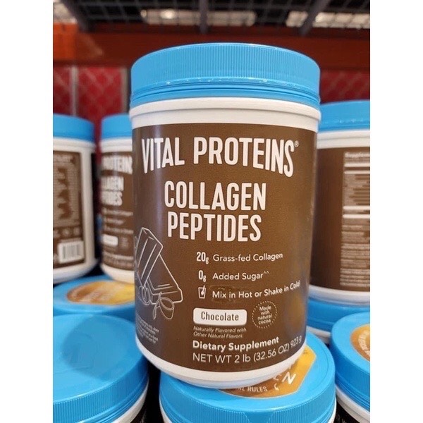 Collagen thủy phân Vital Proteins Collagen Peptides Chocolate 923g