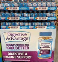 Kẹo dẻo hỗ trợ hệ tiêu hóa cho trẻ Schiff Digestive Advantage Probiotic 120 viên (nắp xanh)