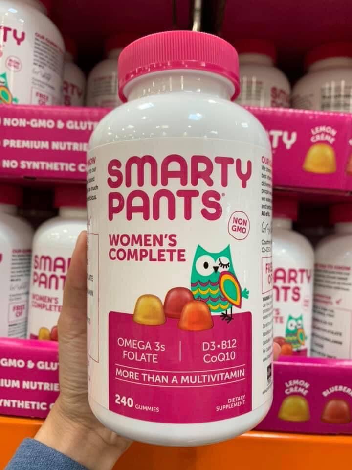 Kẹo bổ đa Vitamin toàn diện dành cho phụ nữ Smarty Pants Women’s Complete 240 Gummies