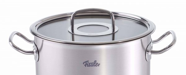 Bộ nồi inox Fissler Original Pro 4 món cao cấp (nắp kính) tiện dụng