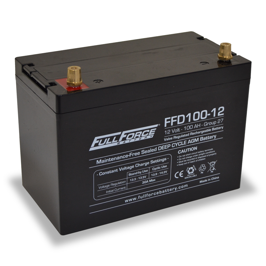 Ắc quy khô Fullriver 12V-100Ah