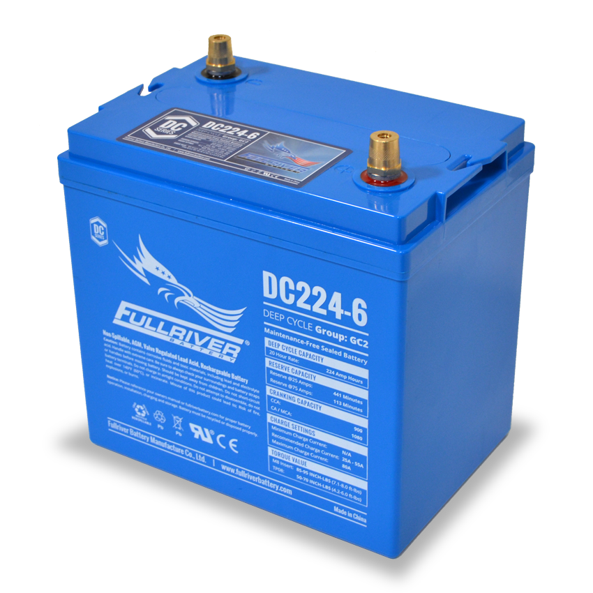 Ắc quy khô Fullriver 6V-224Ah