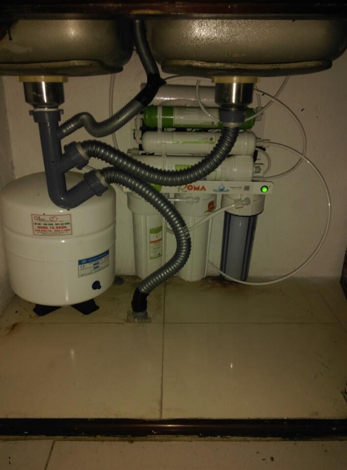 Lắp máy lọc nước IROMA tại giáp nhị hoàng mai Lắp máy lọc nước IROMA tại giáp nhị hoàng mai