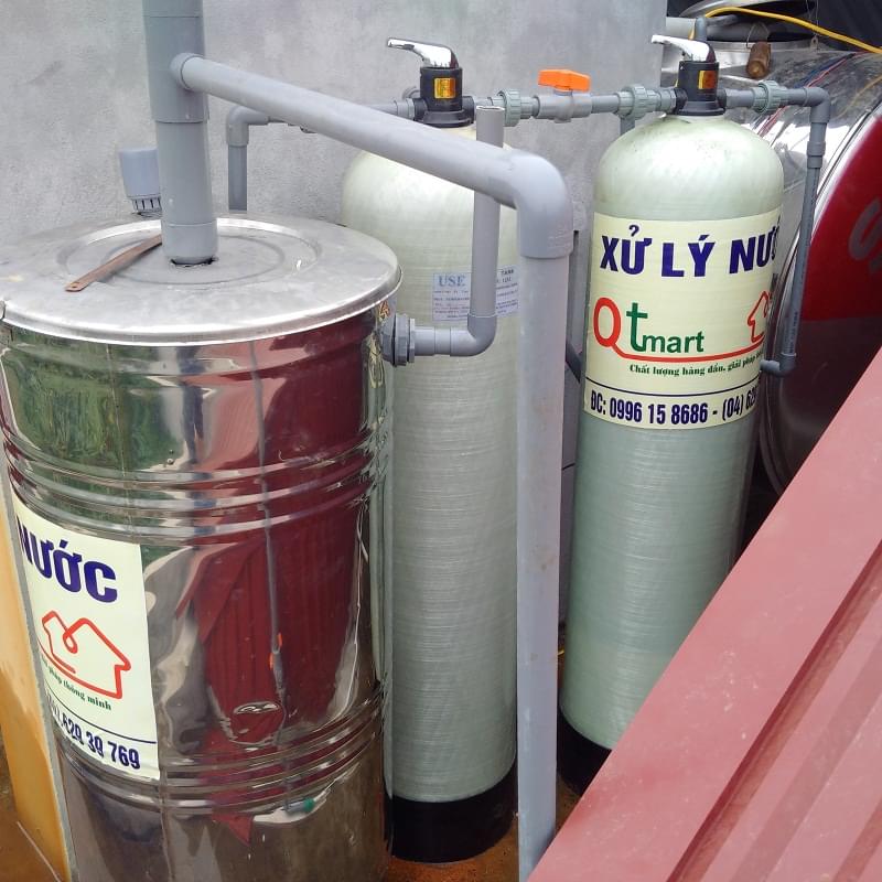 Xử lý nước giếng khoan tại nhà chị Thủy Lai xá, Kim chung, Hoài Đức Xử lý nước giếng khoan tại nhà chị Thủy Lai xá, Kim chung, Hoài Đức
