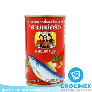 Canned Mackerel in Tomato sauce 155gr
