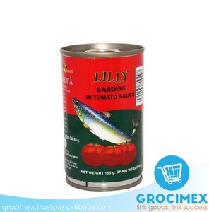 Canned Sardine in tomato sauce 155gr