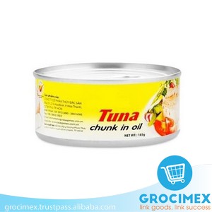 Canned Tuna in soybean oil 185gr