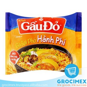 Instant Noodles Beef Steak Flavor pack 65gr