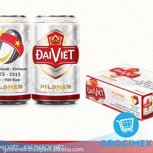 Dai Viet Beer From Vietnam / Pilsner Dai Viet can Beer 5% 330ml